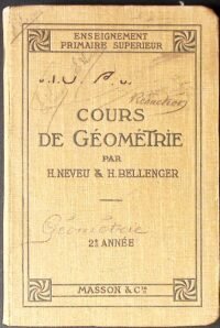 cours de geometrie 2 e annee