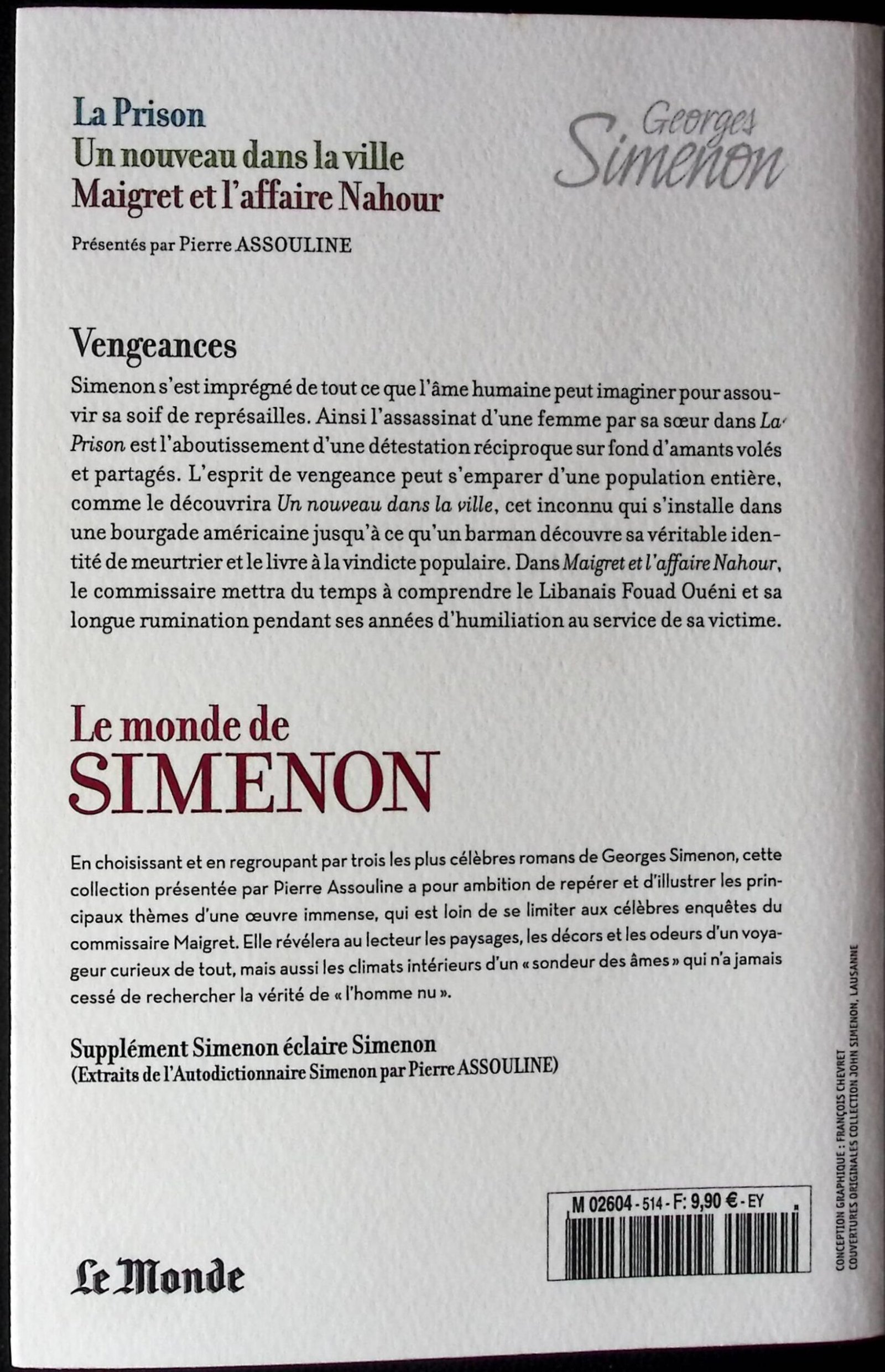 le monde de simenon — vengeances photo 1 le monde de simenon — vengeances photo 1