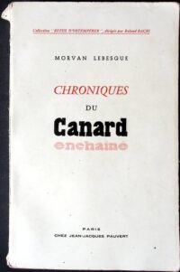 chroniques du canard enchaine