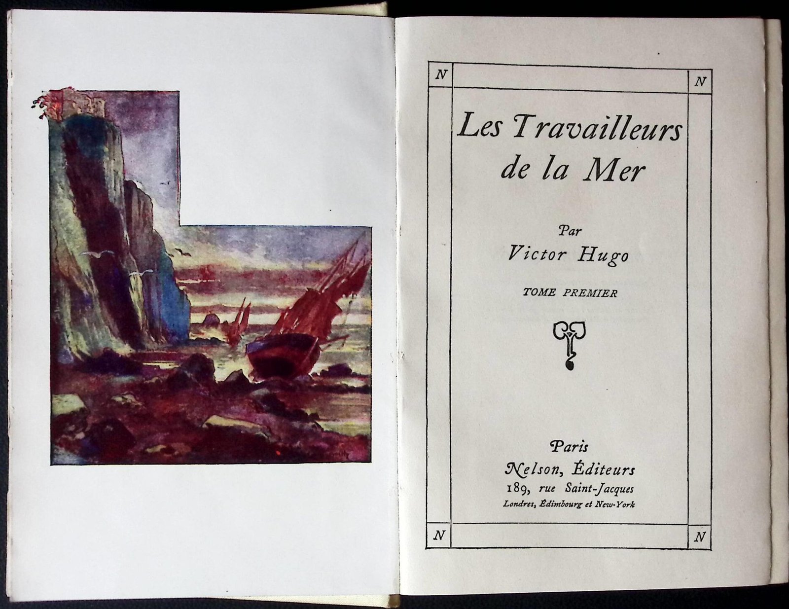 les travailleurs de la mer tome i photo 1 les travailleurs de la mer tome i photo 1