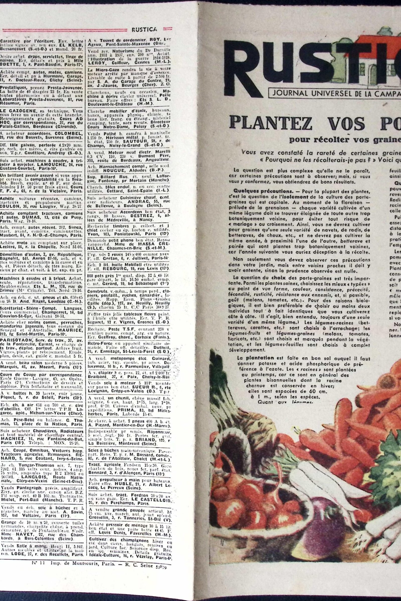 rustica – journal universel de la campagne — 16e annee – n°12 photo 2 rustica – journal universel de la campagne — 16e annee – n°12 photo 2