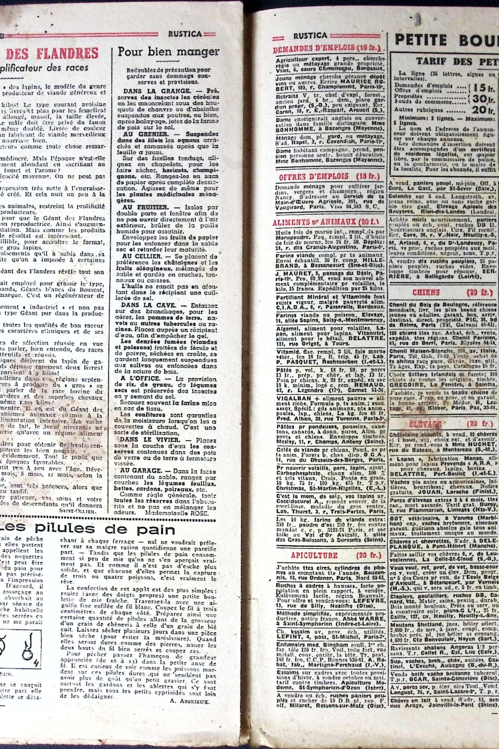 rustica – journal universel de la campagne — 16e annee – n°38 photo 2 rustica – journal universel de la campagne — 16e annee – n°38 photo 2