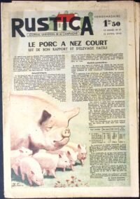rustica – journal universel de la campagne — 16e annee – n°6 — 15e annee – n°1 — 16e annee – n°17