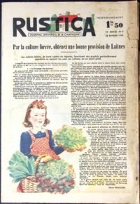 rustica – journal universel de la campagne — 16e annee – n°9