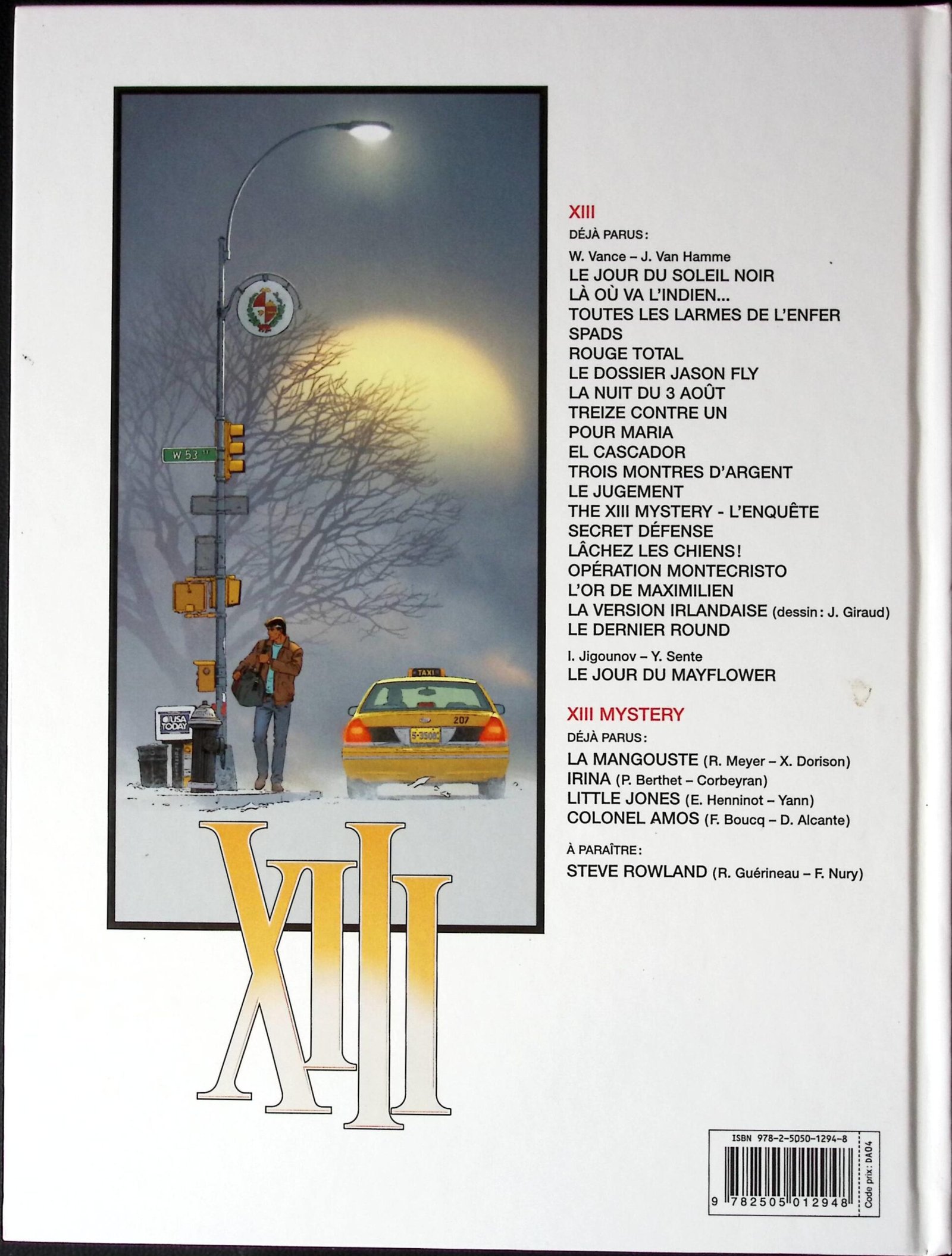 xiii tome 20 le jour du mayflower photo 1 xiii tome 20 le jour du mayflower photo 1